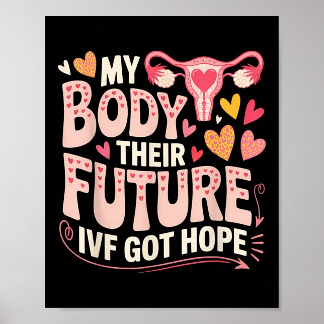 Affiche Ivf Transfer Day Surrogacy Pregnancy Surrogate Mat (Devant)