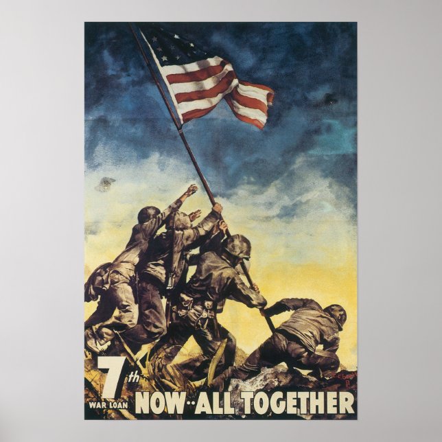 Affiche Iwo Jima : Marines (Devant)