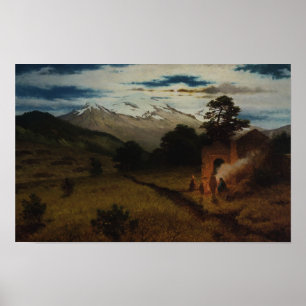 Affiche Iztaccíhuatl