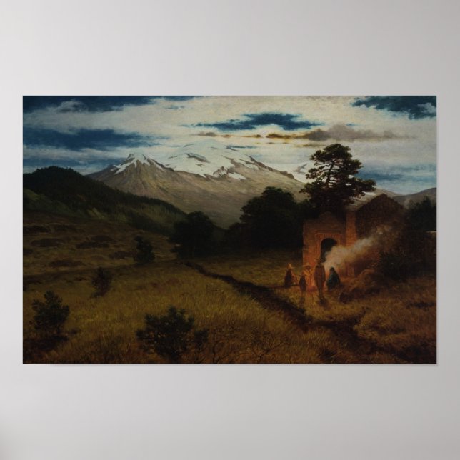 Affiche Iztaccíhuatl (Devant)