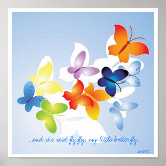 Affiche j0433205, ...et elle a dit : "mouche, mouche, mon 