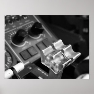 Affiche J41 lève à l'aide d'un levier B&W