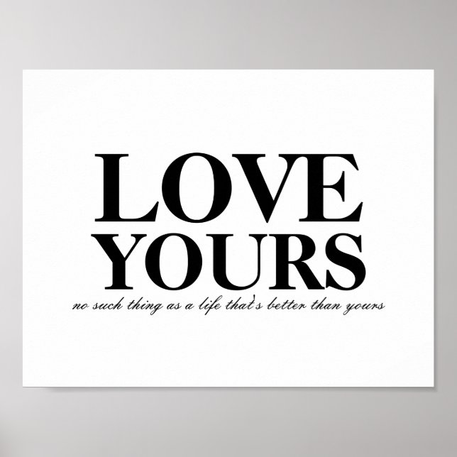 Affiche J Cole Love Yours Lyric (Devant)