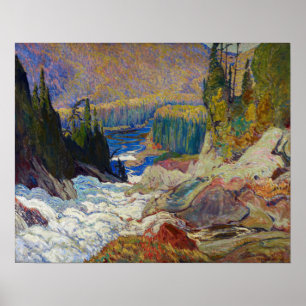 Affiche J.E.H. MacDonald Falls, Montreal River