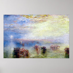 Affiche J. M. W. Turner Approach to Venice