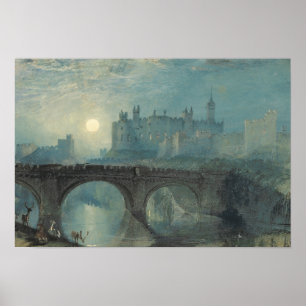 Affiche J.M.W. Turner - Château d'Alnwick
