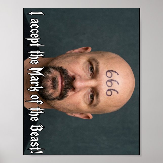 Affiche J'accepte la marque (Devant)