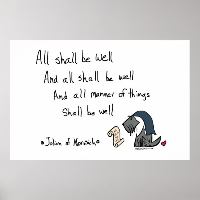Affiche Jack - Julian de Norwich - Tout ira bien (Devant)