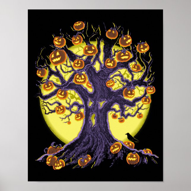 Affiche Jack O'Lantern Tree (Devant)