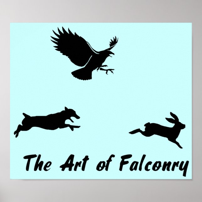 Affiche Jack Russel et Falconry (Devant)