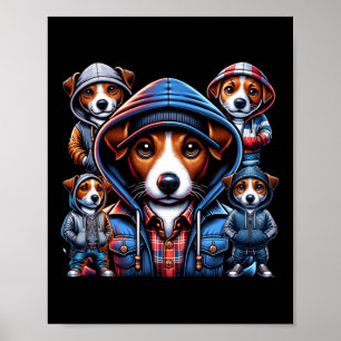 Affiche Jack Russel Gangster Dogs