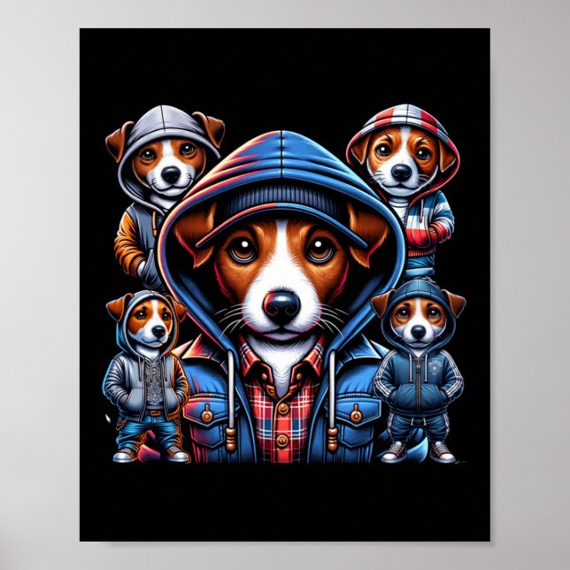 Affiche Jack Russel Gangster Dogs (Devant)