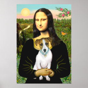 Affiche Jack Russell 10 - Mona Lisa