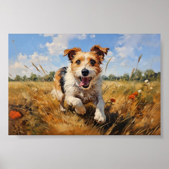 Affiche Jack Russell Terrier (Devant)