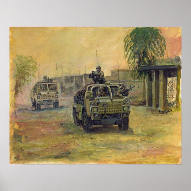 Affiche Jackal Helmand (Devant)