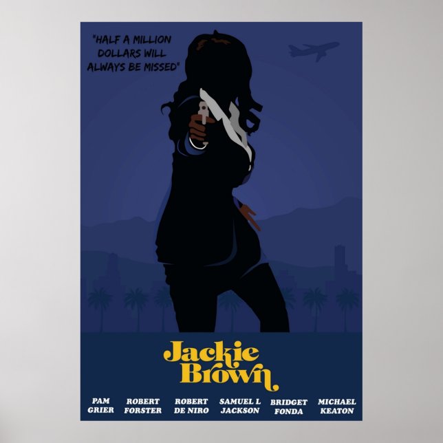 Affiche Jackie Brown Original Connexion (Devant)