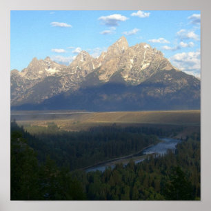 Affiche Jackson Hole Mountains (Grand Teton National Park)