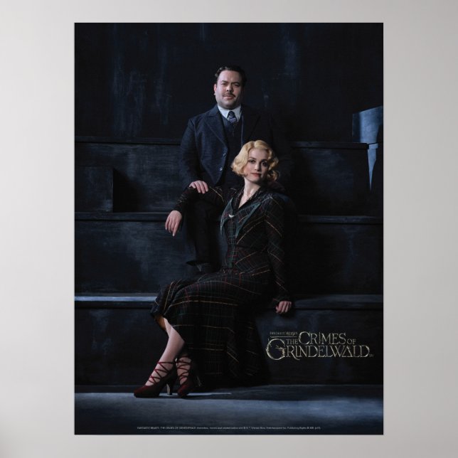 Affiche JACOB KOWALSKI™ Et QUEENIE GOLDSTEIN™ Photo (Devant)
