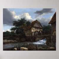Jacob van Ruisdael Deux moulins
