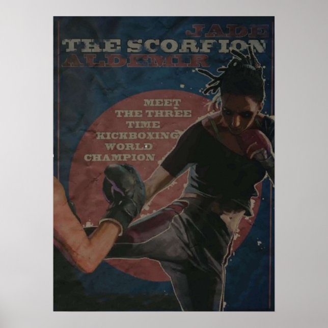 Affiche Jade Aldemir - Lumière mourante (Devant)