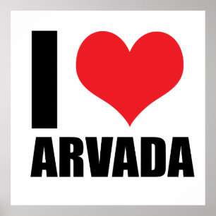 Affiche J'adore Arvada