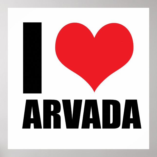 Affiche J'adore Arvada (Devant)