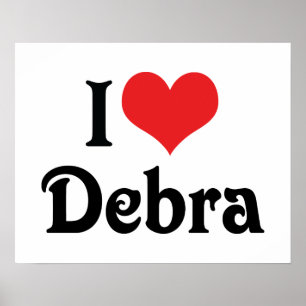Affiche J'adore Debra