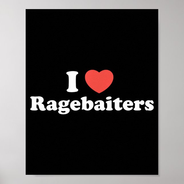 Affiche J'adore Heart Ragebaiters  (Devant)