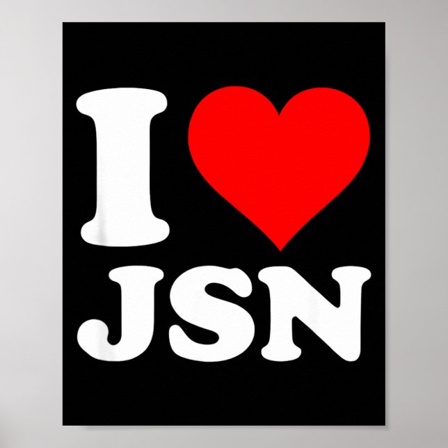 Affiche J'adore jsn  (Devant)