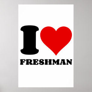 AFFICHE J'ADORE LE FRESHMAN
