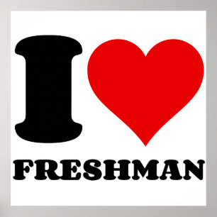 AFFICHE J'ADORE LE FRESHMAN