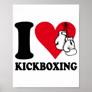 Affiche J'adore le kickboxing