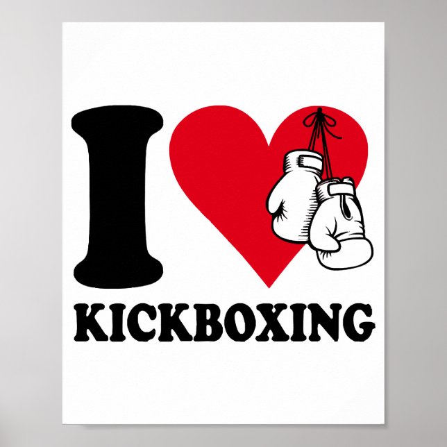 Affiche J'adore le kickboxing (Devant)
