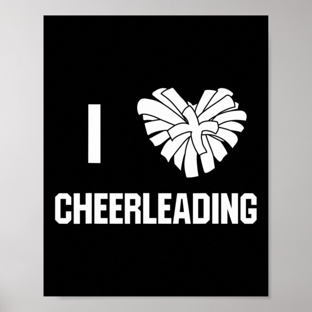 Affiche J'adore l'entraîneur de cheerleading  (Devant)