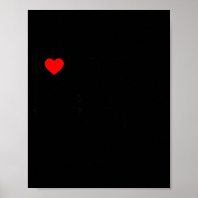 Affiche J'adore ma femme noire sexy (Devant)