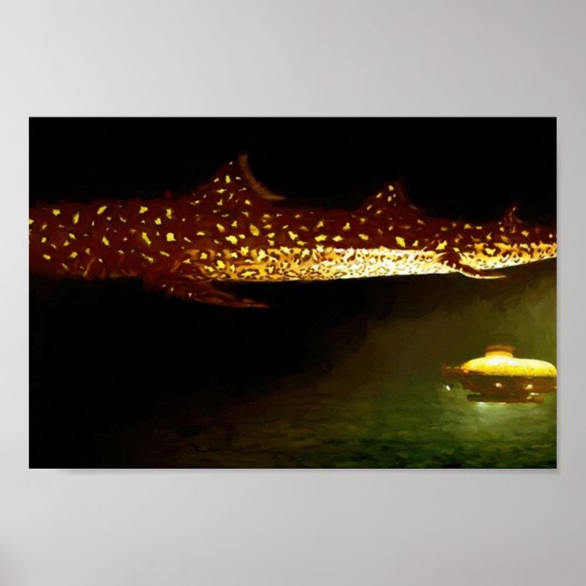 Affiche Jaguar Peinture de requin pour The Life Aquatic av (Devant)