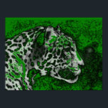 Affiche Jaguar Pop Art<br><div class="desc">Posters portraits Jaguar - Pop Art Jaguar Image - Grosses Imprimantes de chats sauvages - La Tête du Jaguar - Face de Jaguar</div>