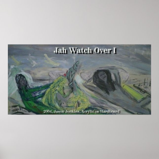 AFFICHE JAH VEILLE SUR I (Devant)