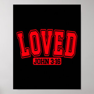 Affiche J'ai aimé Noël Saint-Valentin Jean 316 Chrétien He