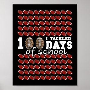 Affiche J'Ai Attaqué 100 Jours De Football Scolaire