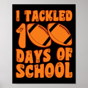 Affiche J'Ai Attaqué 100 Jours De Football Scolaire 100E D