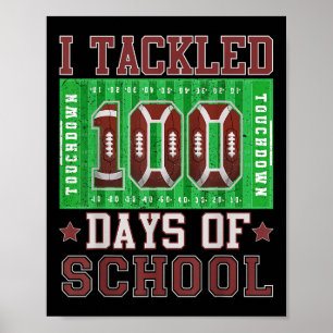 Affiche J'Ai Attaqué 100 Jours De Football Scolaire 100E J