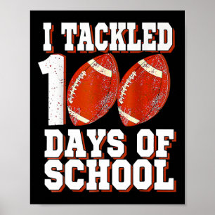 Affiche J'Ai Attaqué 100 Jours De Football Scolaire 100E J