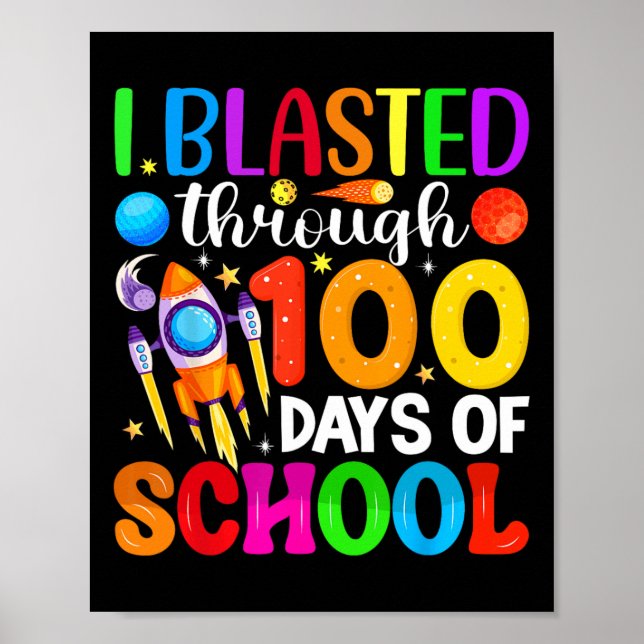 Affiche J'Ai Blessé Pendant 100 Jours D'Espace Scolaire 10 (Devant)