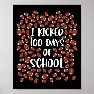 Affiche J'ai botté 100 jours de joueur de football étudian