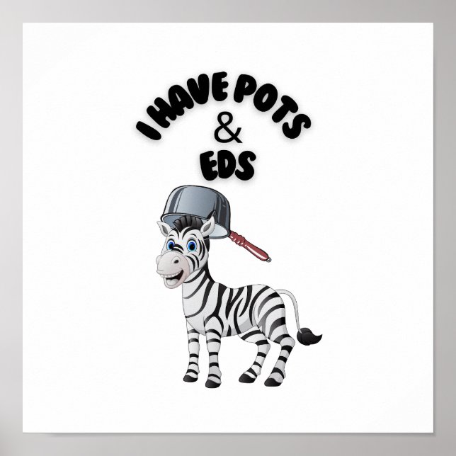 Affiche J'ai des POTS & EDS (Devant)