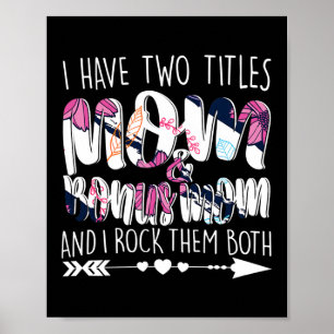 Affiche J'Ai Deux Titres Maman Bonus Maman Maman Maman Lad