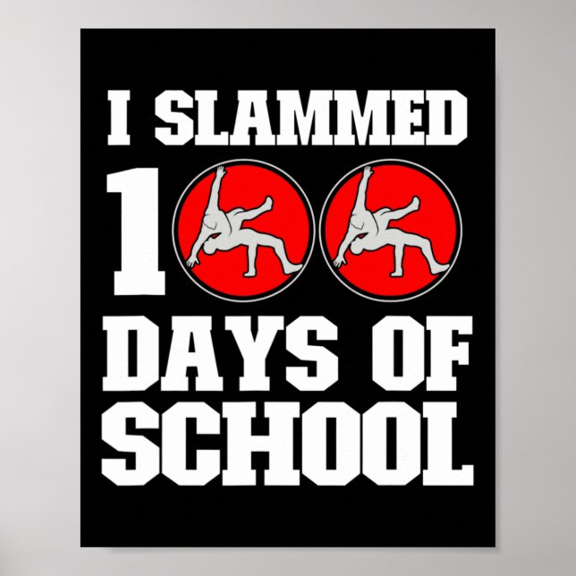 Affiche J'Ai Éclaté 100 Jours De Lutte Scolaire 100E Jour  (Devant)
