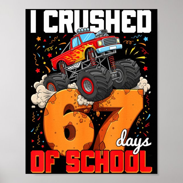 Affiche J'ai écrasé 67 jours d'école Génération Alpha Argo (Devant)