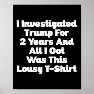 Affiche J'ai enquêté sur Trump pendant 2 ans